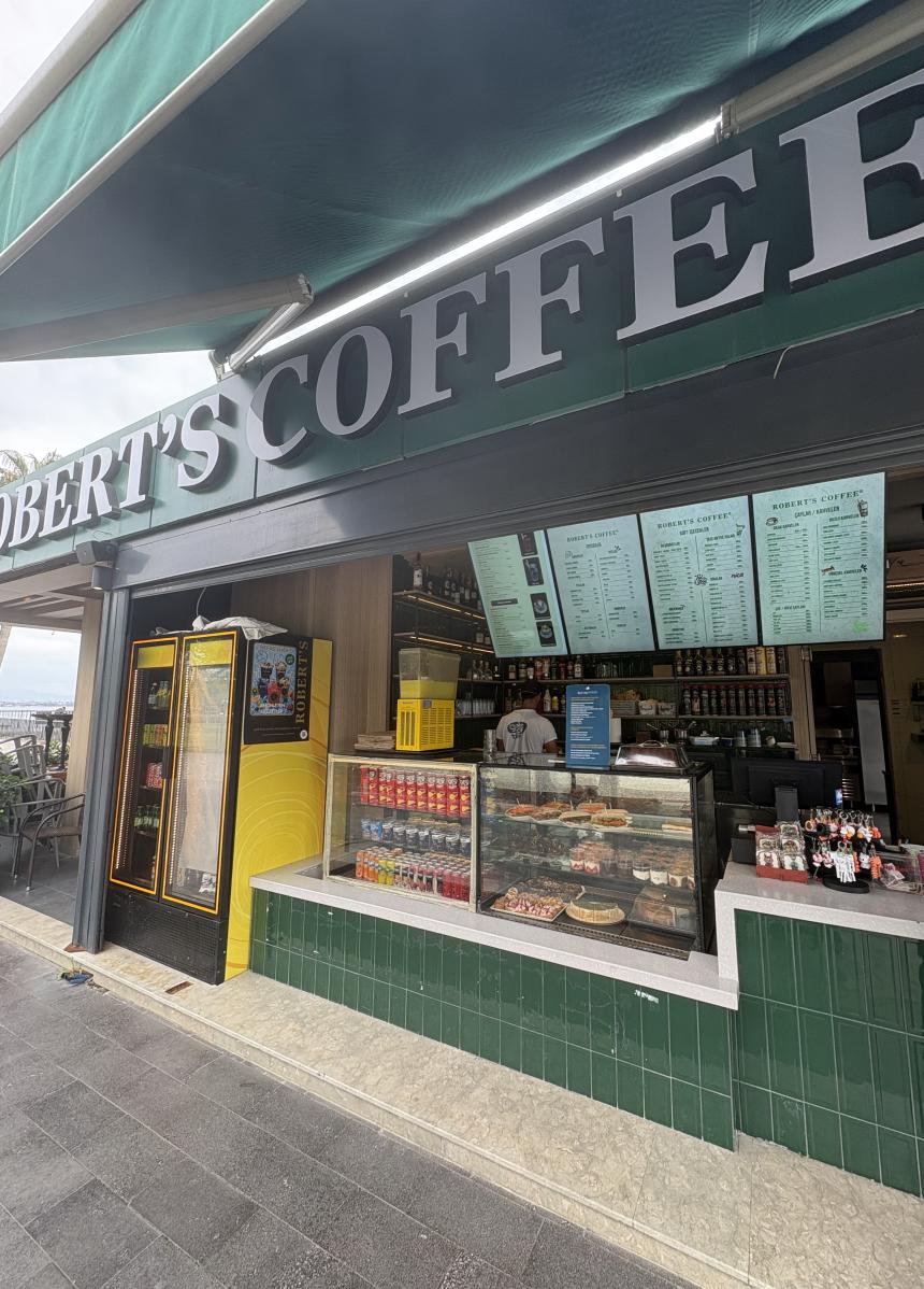 Robert’s Coffee Konyaaltı Sahil menüsü, kahve, tatlı ve yiyecek seçenekleri